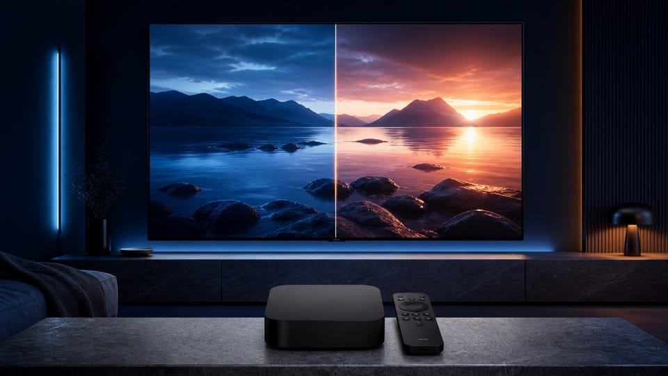 Installer l’IPTV sur Apple TV : réseau, HDMI et sortie vidéo — illustration du contexte d’utilisation
