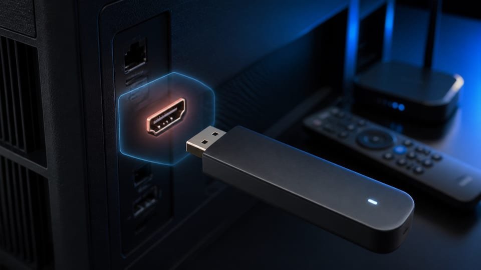 Fire TV Stick et IPTV : préparer le branchement et la connexion — illustration du contexte d’utilisation
