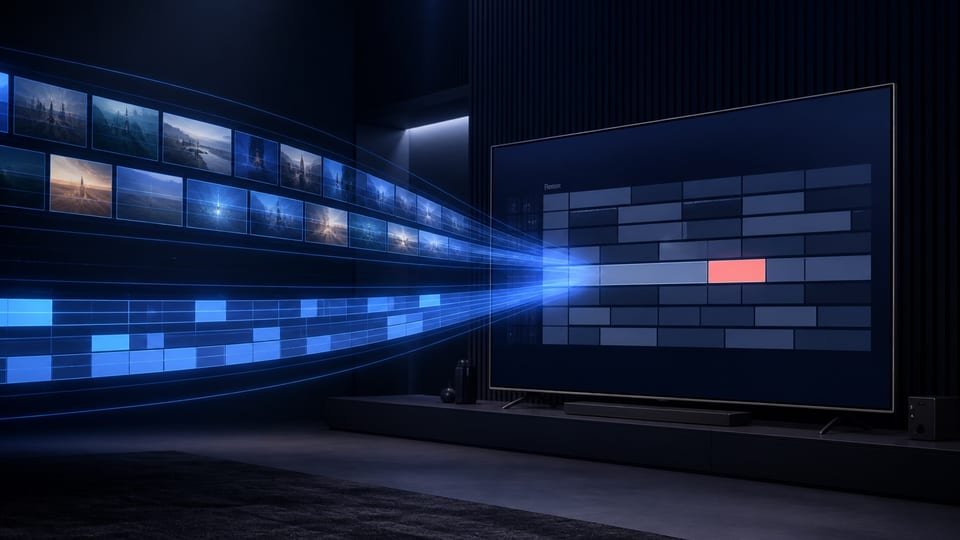 SmartOne sur téléviseur : configuration et première navigation — illustration du contexte d’utilisation