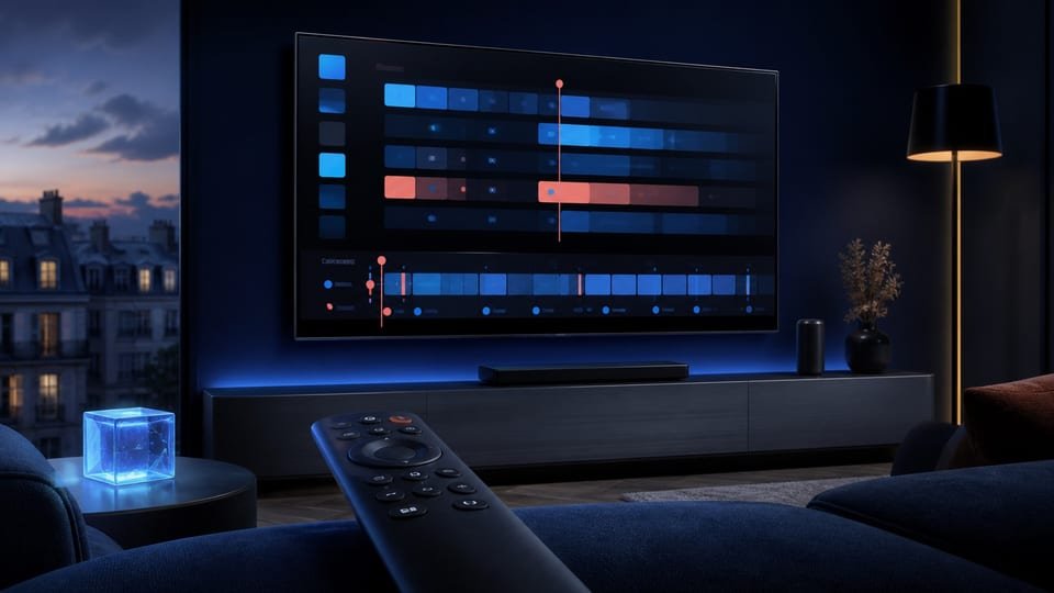 TiviMate sur Android TV : parcourir le guide et régler la lecture — illustration du contexte d’utilisation